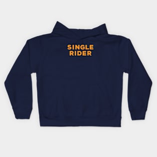 Single Rider Kids Hoodie